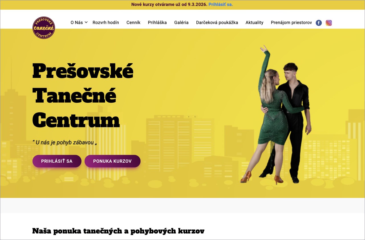 Original homepage